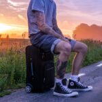 traveler, hiker, trip, hike, hitchhike, hitchhiker, man, tattooed, tattoos, tattoo, suitcase, shorts, converse, sitter, the road, road, hitchhiker, tattoos, tattoo, tattoo, tattoo, tattoo, tattoo, suitcase, suitcase, suitcase, shorts, shorts, converse