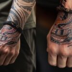 קעקוע צמיד לגבר