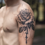 קעקועים בסגנון dotwork מוקפד