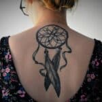 dream catcher tattoo